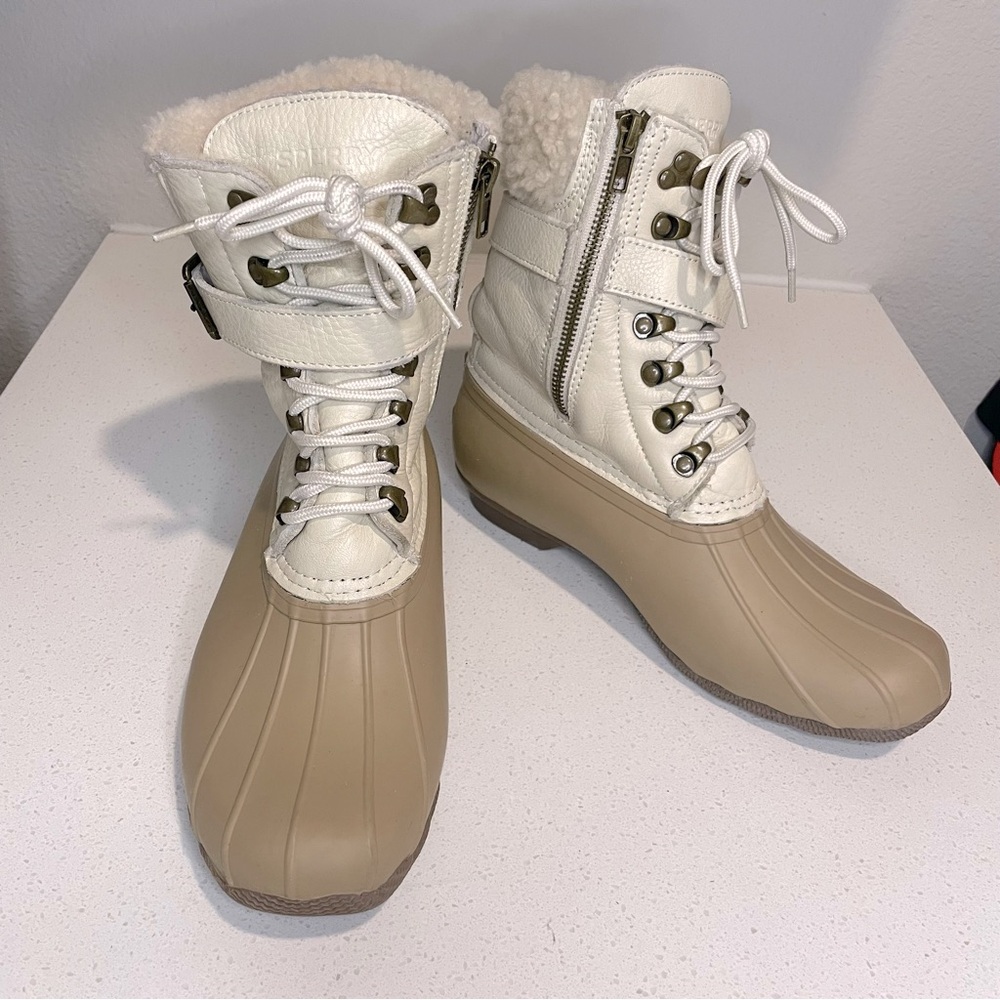 Sperry for J. Crew Shearwater Buckle Duck Boots